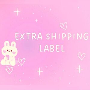 Extra shipping label